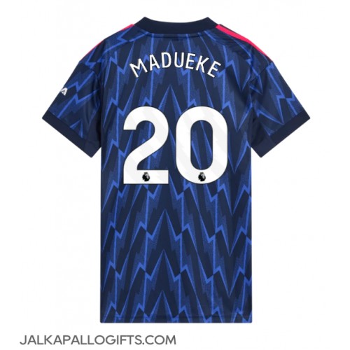 Arsenal Noni Madueke #20 Vieraspaita Naiset 2025-26 Lyhythihainen